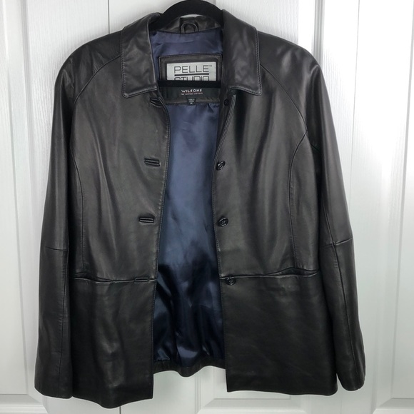 Wilsons Leather Jackets & Blazers - Vintage Wilson’s Leather Pelle Studio Leather Coat